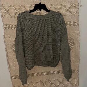 moon & madison Sage Knit Sweater